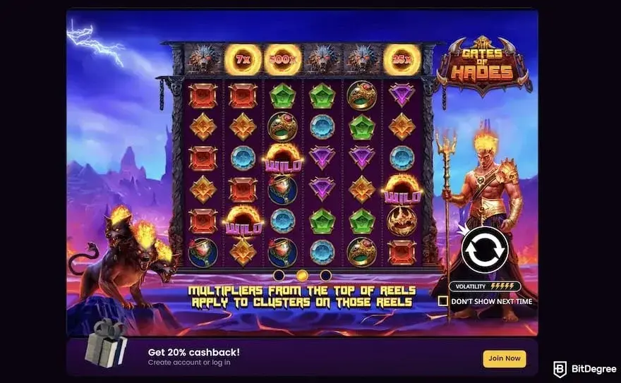 iWild Casino Screenshot 2